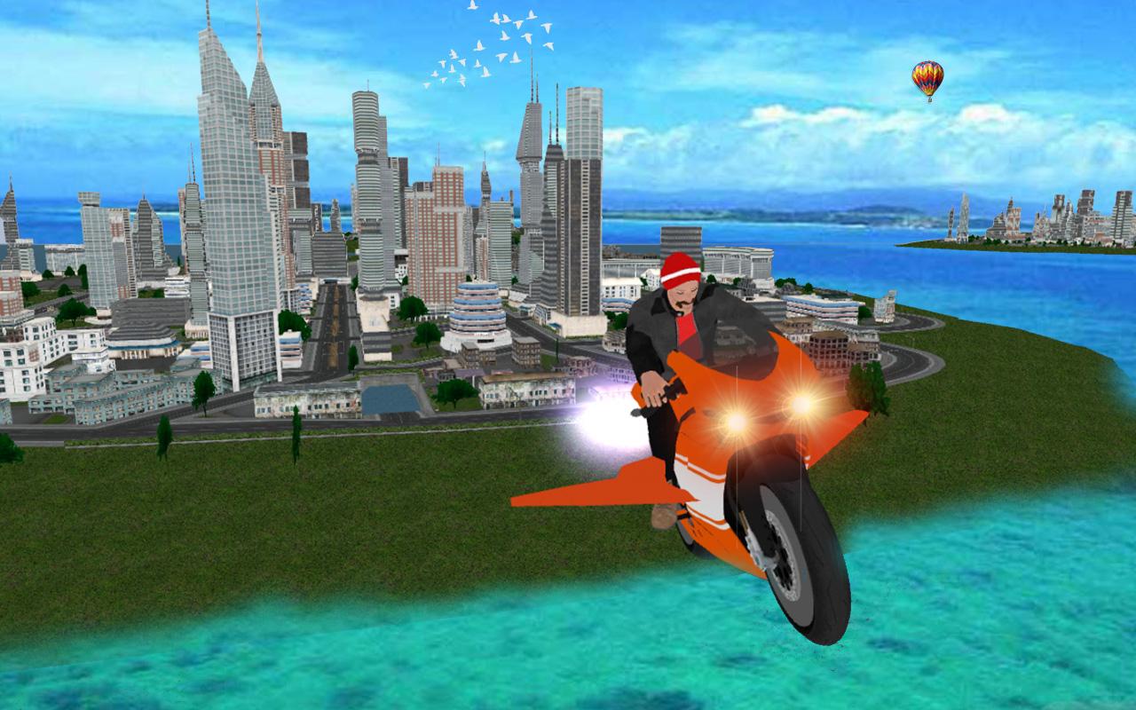Flying Motorbike Stunt Simulation 3D for Android - APK Download - 