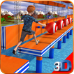 Stuntman Run - Water Park 3D Stunt huyền thoại Rac