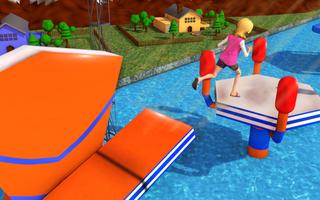 Stuntman Run - Water Park 3D capture d'écran 2