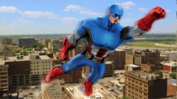 Super Hero Flying Spider Affiche