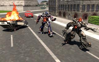 Real Robot Transformers War 3D Ekran Görüntüsü 1