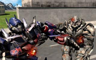 Real Robot Transformers War 3D syot layar 3