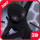 Воин Stickman Fighter 3D - Shadow Street Fights APK