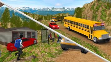 Hiện đại School Bus Simulator 2018: Uphill Lái xe ảnh chụp màn hình 3