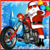 Santa Claus Bike Racing: Gift Race Winter Games icon