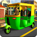 Tuk tuk Driving Simulator - Thành phố xe kéo điều APK