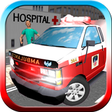 Ambulance Simulator 2014 3D icône