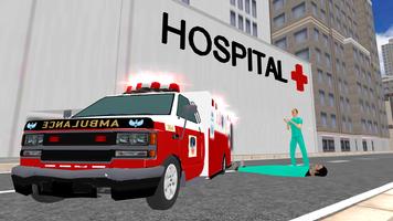 Ambulance Simulator 2014 3D capture d'écran 3