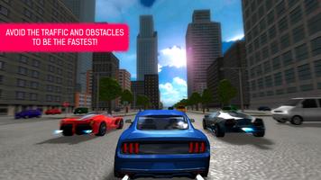 Car Driving Racing Simulator captura de pantalla 1