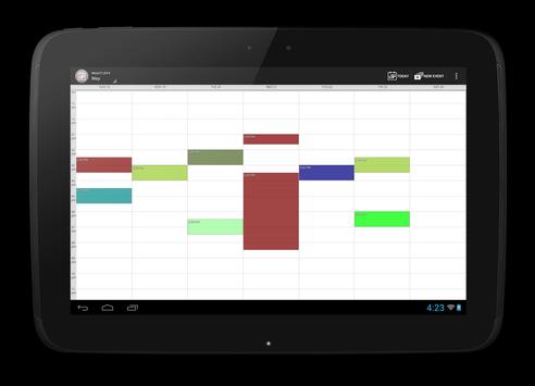 week schedule app