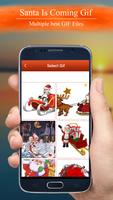 Santa Is Coming GIF plakat