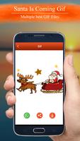 Santa Is Coming GIF تصوير الشاشة 1