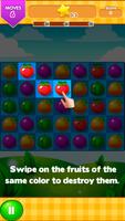Fruits Blizzard Match 3 imagem de tela 2