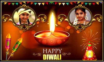 Diwali Photo Frames Dual ภาพหน้าจอ 1