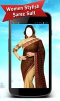 Women Stylish Saree Suit Cartaz