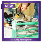 DIY Funny Painting Party icône