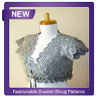 Fashionable Crochet Shrug Patterns icono