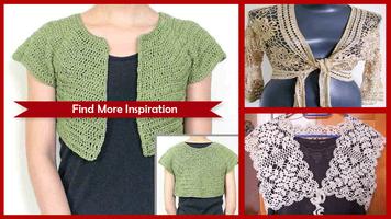 Fashionable Crochet Shrug Patterns captura de pantalla 1