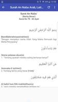 Surah An Naba' Mp3 Arab Latin  ảnh chụp màn hình 3
