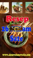 Resep 26 Macam Sate poster