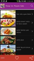 Resep 26 Macam Sate screenshot 1