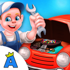 Kids Vehicle Garage Workshop-icoon