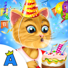 Kitty Cat Birthday Party آئیکن