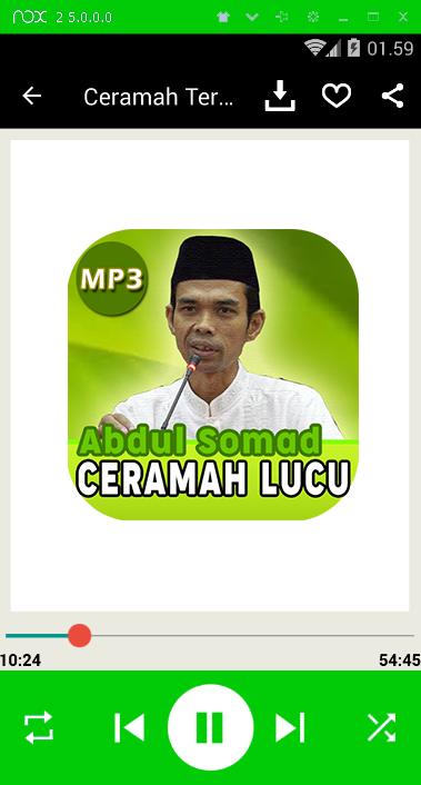 Ceramah Lucu Ustad Abdul Somad For Android Apk Download