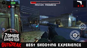 Zombie Shooter Outbreak capture d'écran 2
