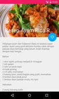 Aneka Resep Masakan capture d'écran 1