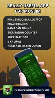 Qibla Direction, Namaz Time, Quran Islamic Finder poster