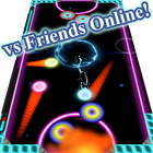 Friends Online PvP Air Hockey أيقونة