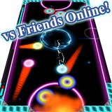 Friends Online PvP Air Hockey icon