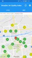 برنامه‌نما Breathe: Air Quality Index عکس از صفحه