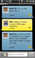 AirMeUp - Free SMS ポスター