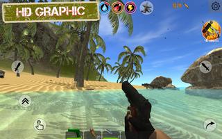 Rustland - Last Day Survival and Craft Island 3D تصوير الشاشة 1