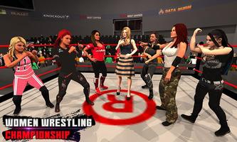 پوستر Women Wrestling Hell 2k18 Superstar Divas Tag Team