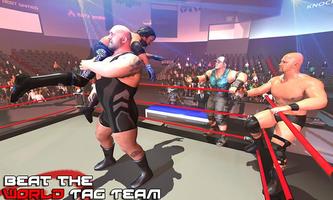 Welt Ringen Revolution 6 Mann Tag-Team- Meister Plakat