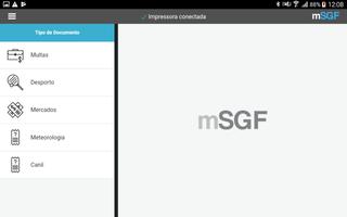 mSGF - Solução Móvel de Faturação Affiche