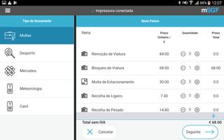 mSGF - Solução Móvel de Faturação capture d'écran 1