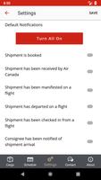 Air Canada Cargo captura de pantalla 3