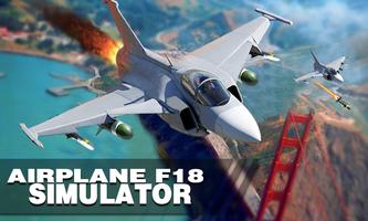 Airplane F-18 Simulator ảnh chụp màn hình 1