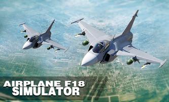 Airplane F-18 Simulator ảnh chụp màn hình 2