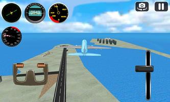 Flight Airplane Fly Simulator ảnh chụp màn hình 1