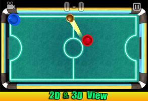 Air Glow Hockey 3D - New 2016 capture d'écran 2