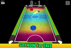 Air Glow Hockey 3D - New 2016 capture d'écran 3