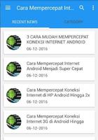 Mempercepat Internet Android पोस्टर