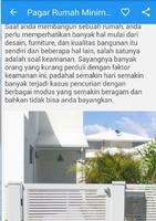 Gambar Pagar Rumah Minimalis capture d'écran 2