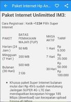 Paket Internet Murah Unlimited screenshot 2