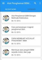 Membuat Penghemat BBM ポスター